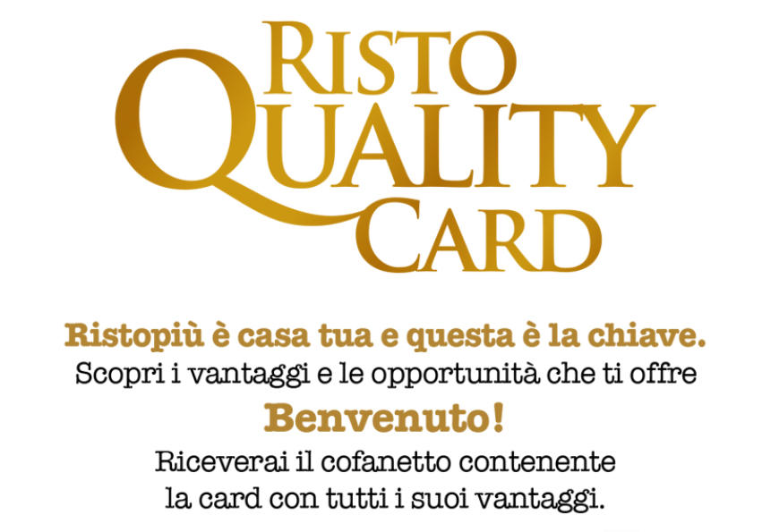 VUOI SCOPRIRE COSA SI CELA DENTRO IL NUOVISSIMO COFANETTO CONTENENTE LA RISTO QUALITY CARD 2019?